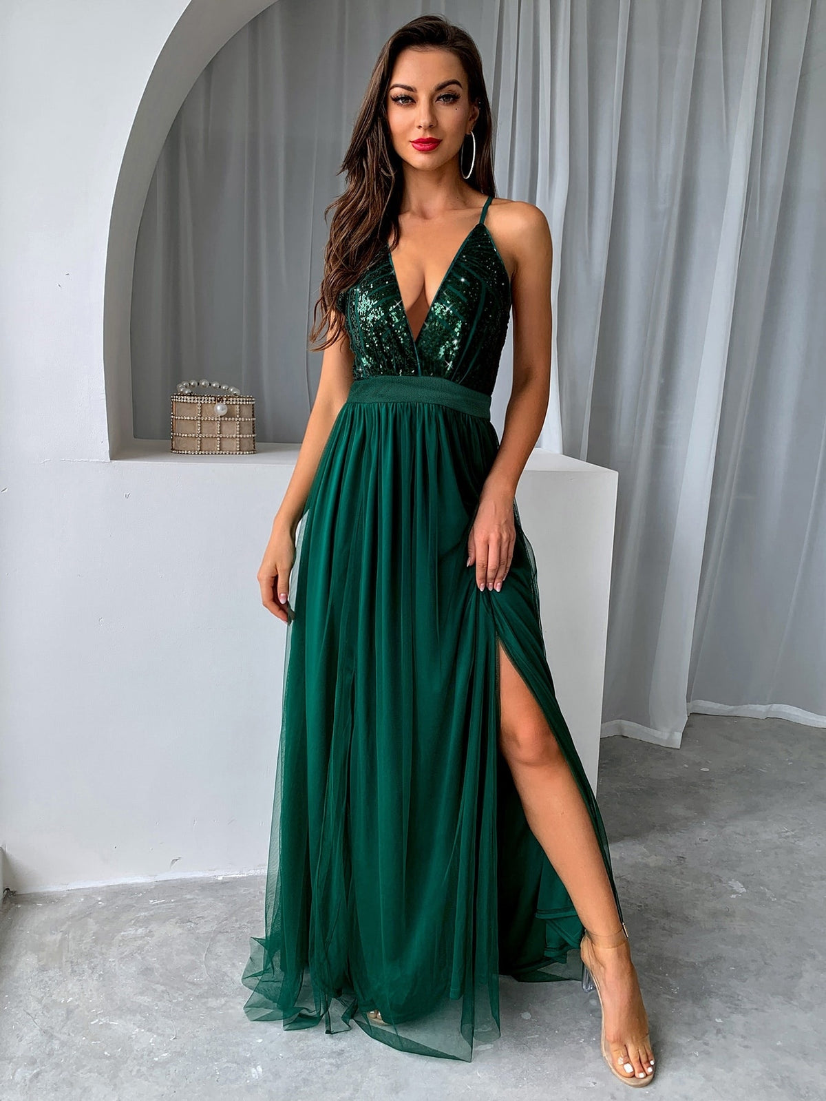 vestido longo raquel