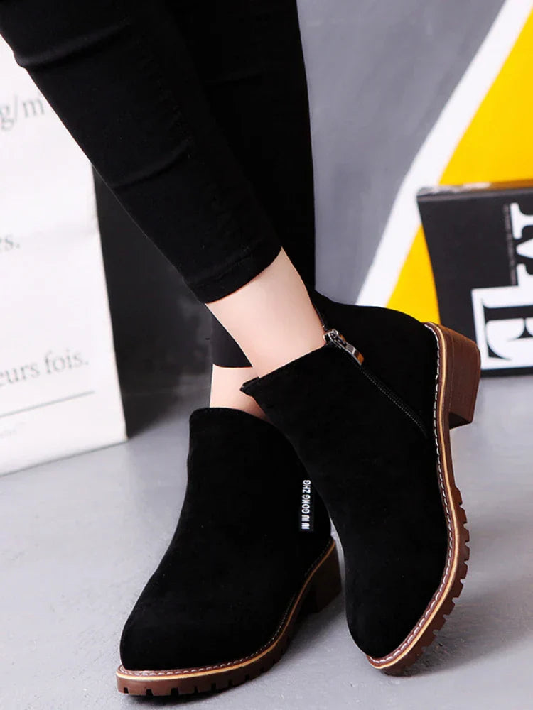 Bota de Camurça Casual Belissima Vita