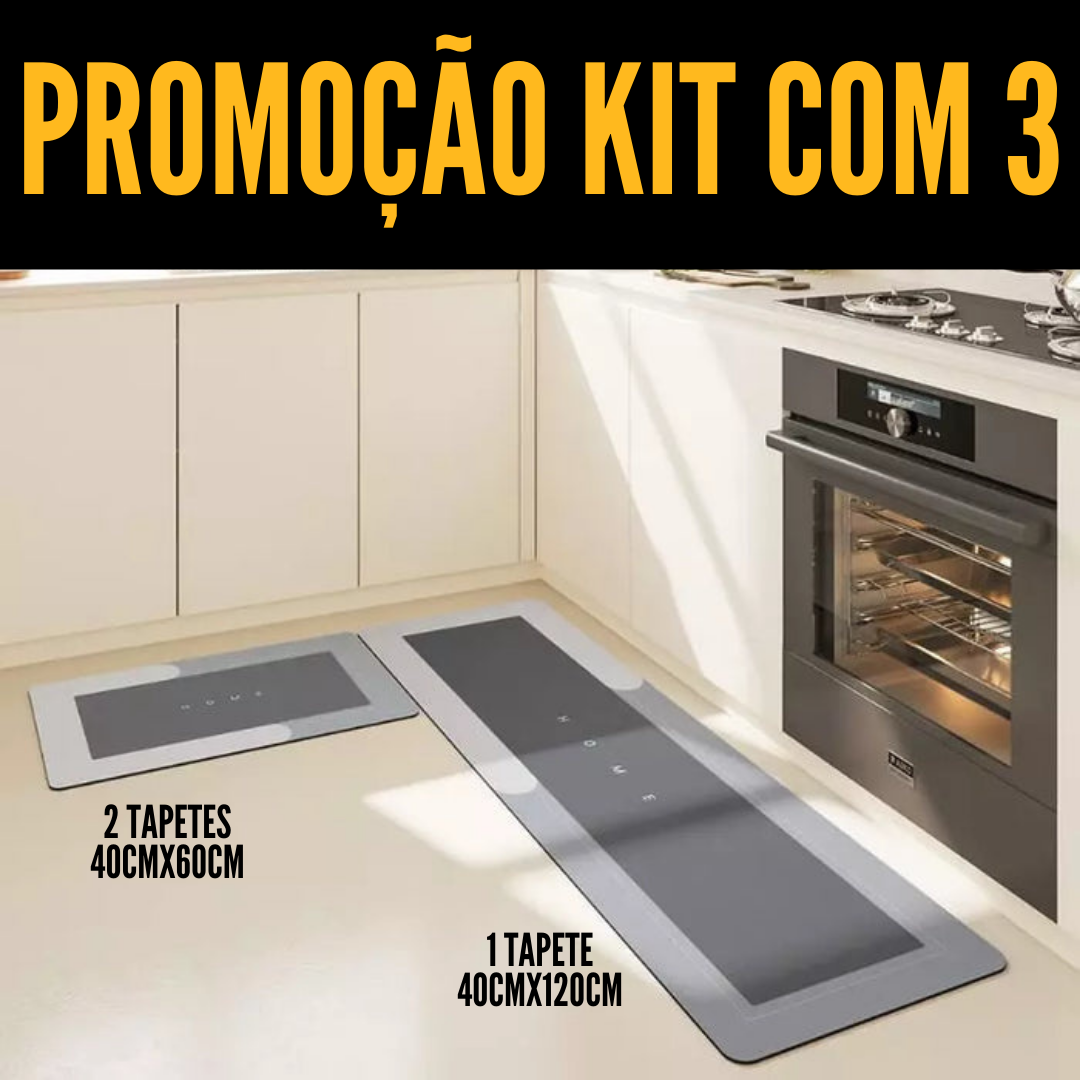 Tapete Antiderrapante e Absorvente Premium - Lojas Versalla