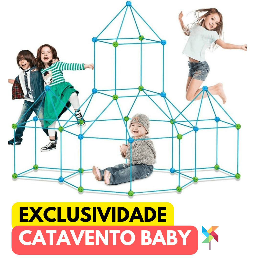 Cabaninha de Construção Infantil CataTenda - Cabaninha o ano todo!