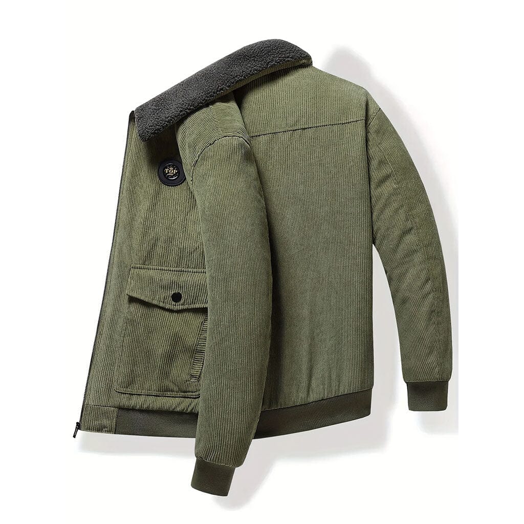 Jaqueta Masculina de Veludo Cold Wintry Elegancy - Loja Versalla
