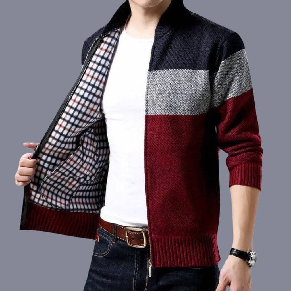 Jaqueta Masculina Grossa de Lã Comfort - Loja Versalla