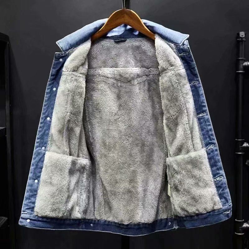 Jaqueta Masculina Jeans e Acolchoada - Loja Versalla