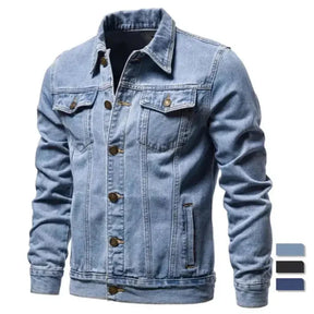Jaqueta Masculina Jeans Elegant Slim - Loja Versalla