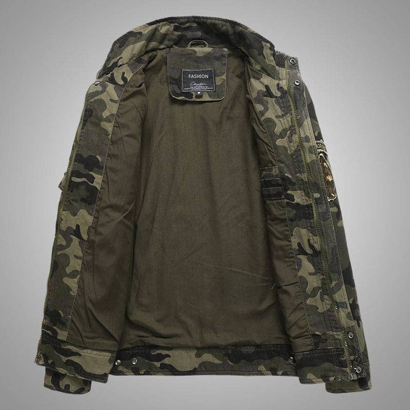 Jaqueta Masculina Camuflada - Loja Versalla