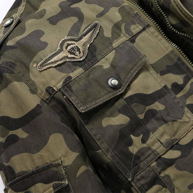 Jaqueta Masculina Camuflada - Loja Versalla