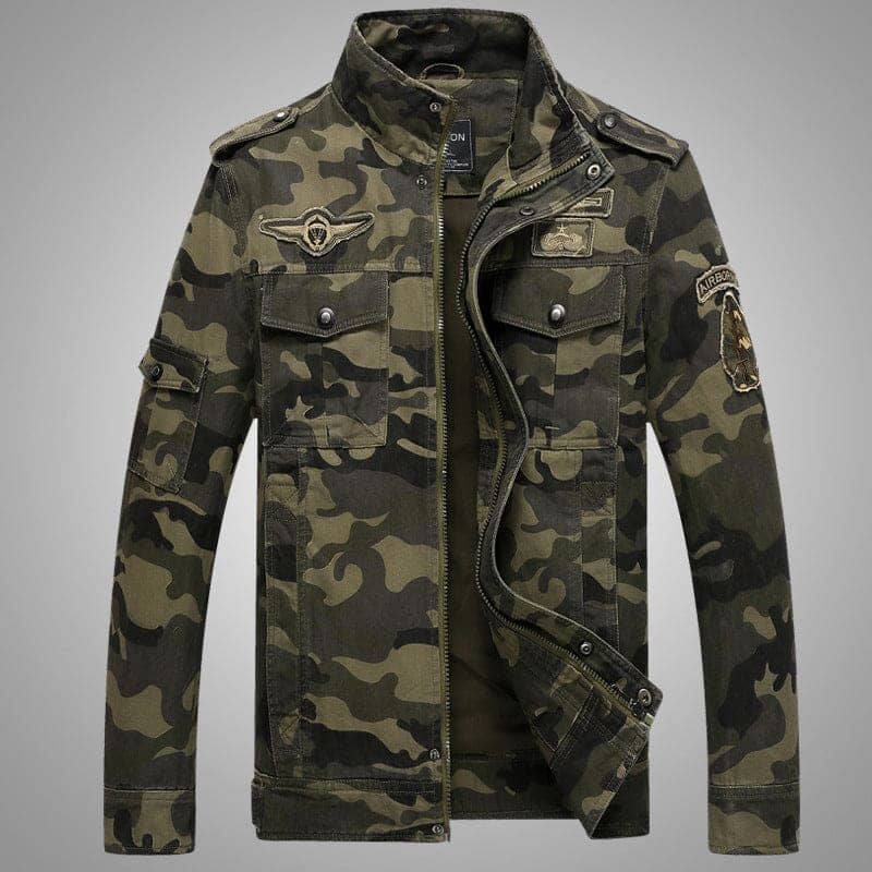 Jaqueta Masculina Camuflada - Loja Versalla