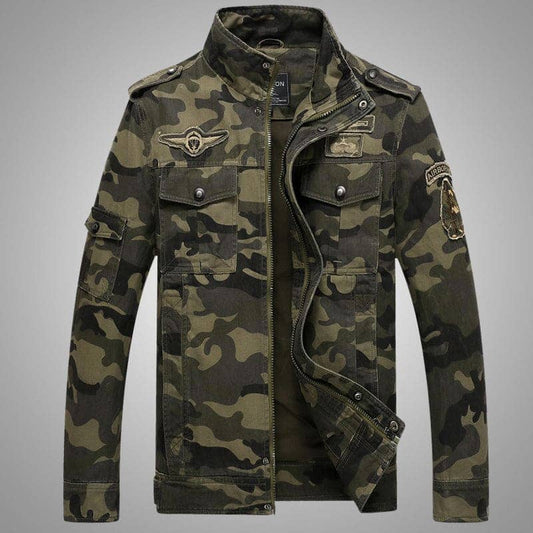 Jaqueta Masculina Camuflada - Loja Versalla