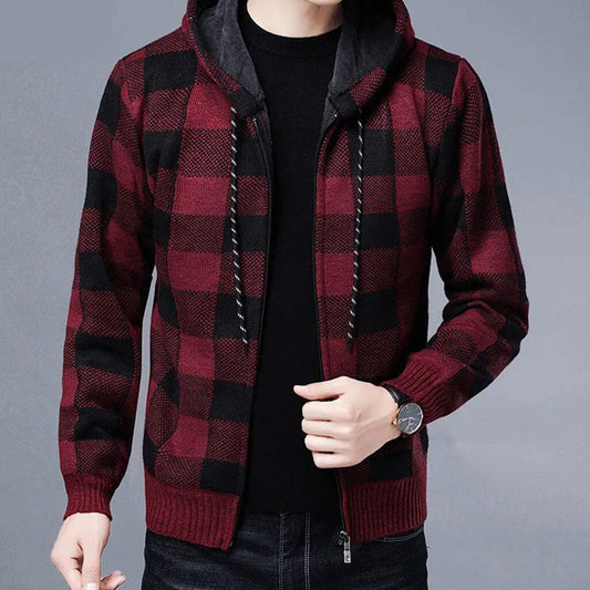 Jaqueta Masculina Xadrez Fashion - Loja Versalla  / Promoção de Inverno