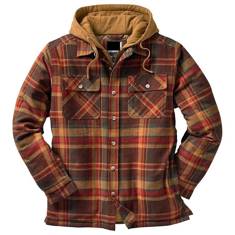 Jaqueta Masculina Xadrez Padded - Loja Versalla