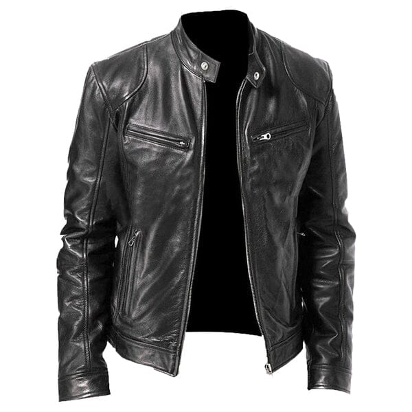 Jaqueta de Couro Masculina Racer - Loja Versalla
