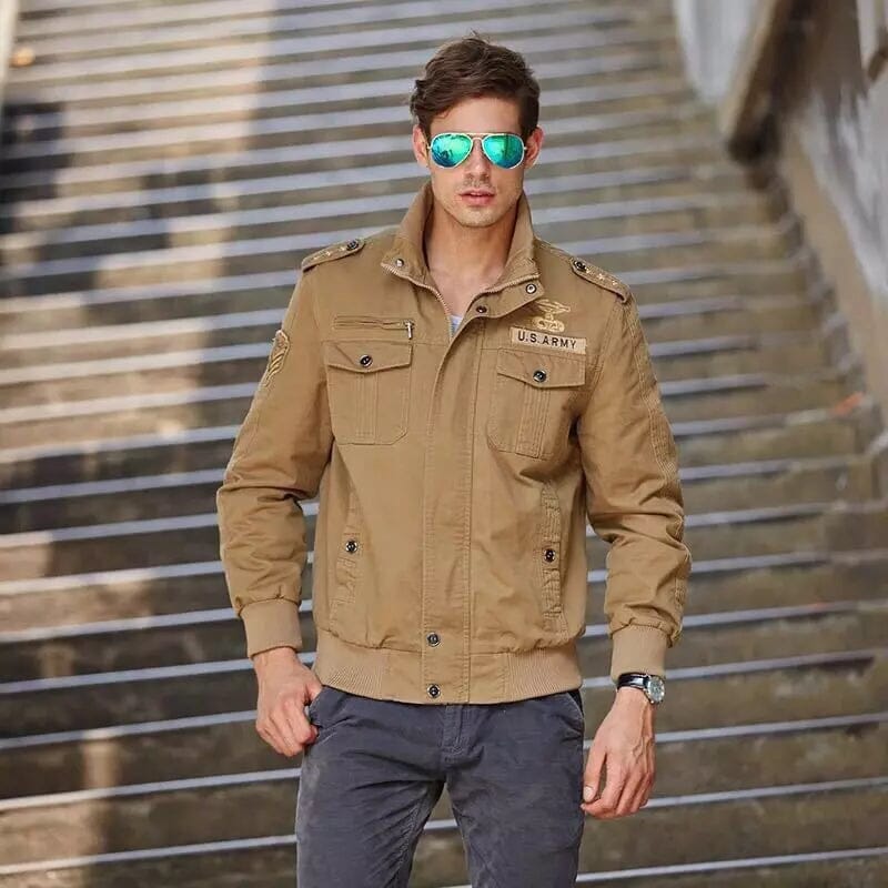 Jaqueta Masculina Aviador - Loja Versalla