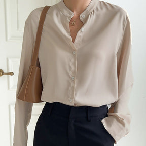 camisa social feminina valentina