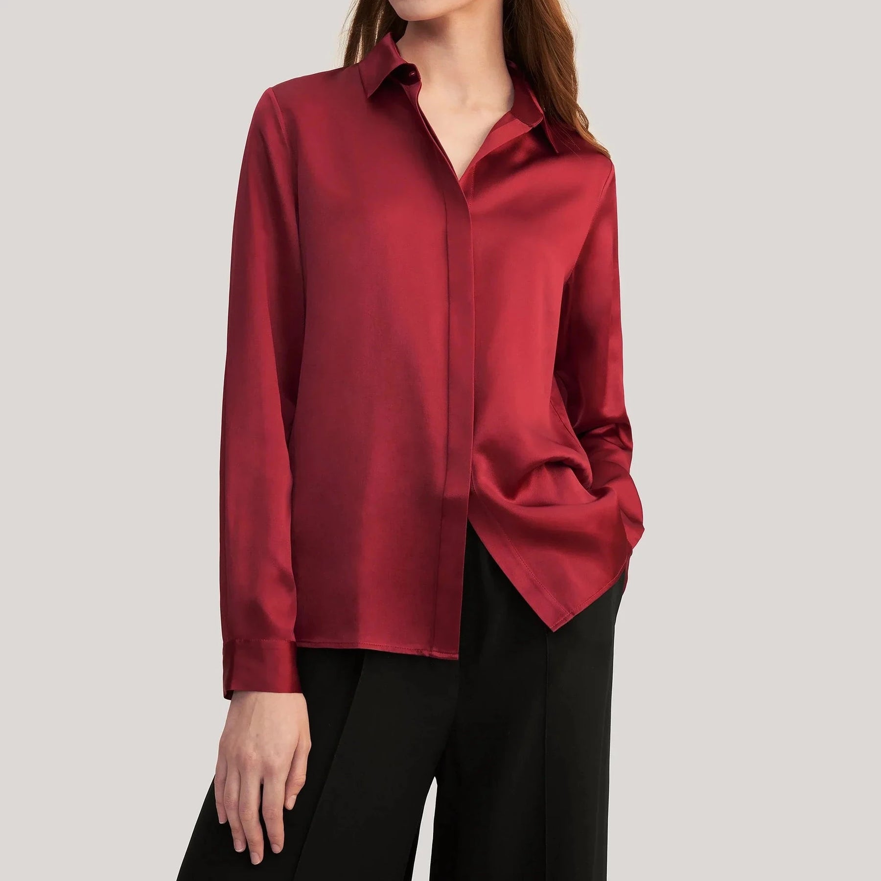 Camisa de Cetim Bela