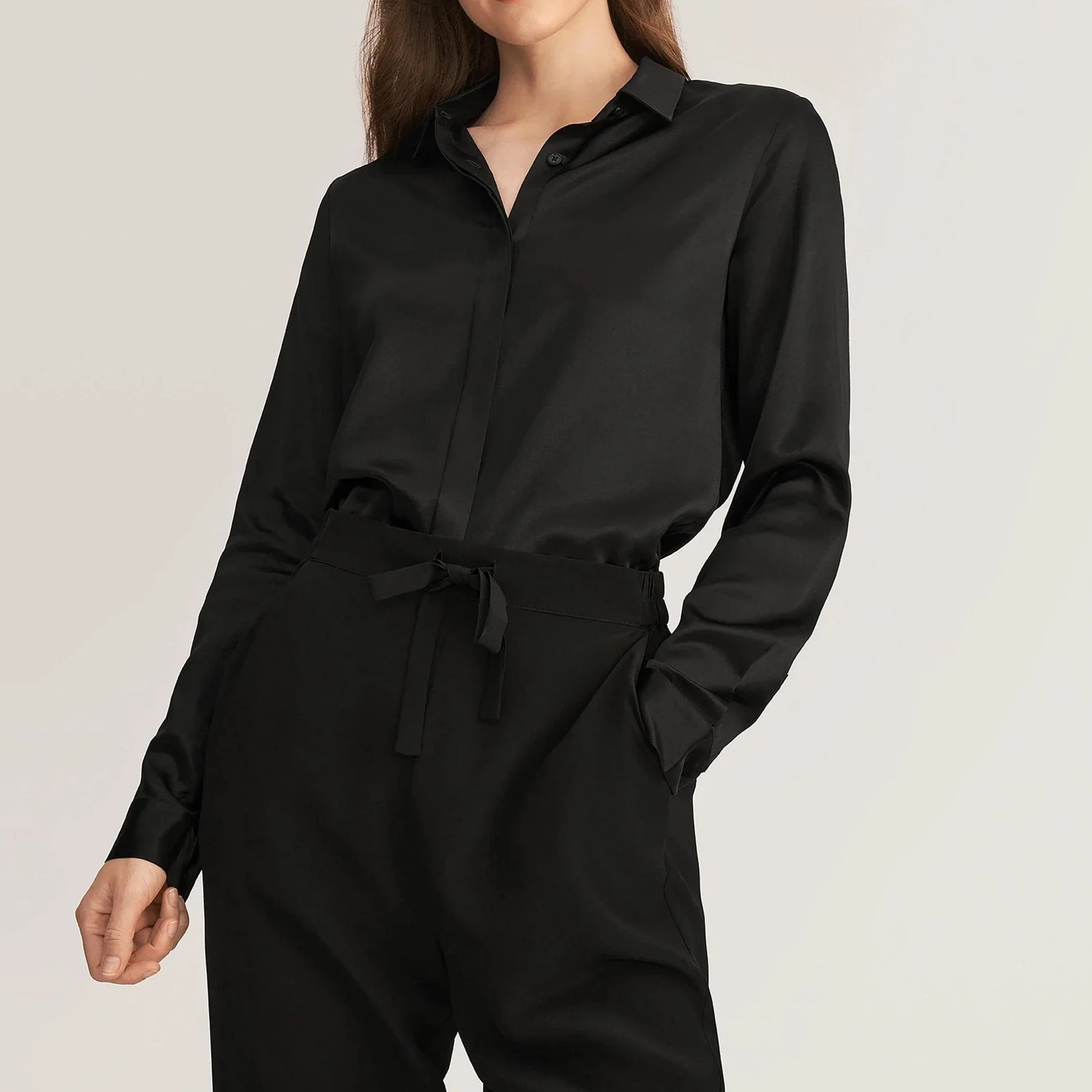 Camisa de Cetim Bela